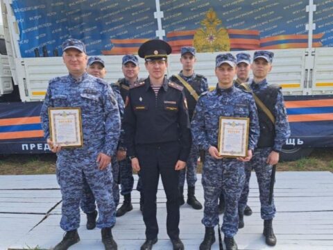 Эоектростальские росгвардейцы провели совместную тренировку со спасателями Новости Электростали 